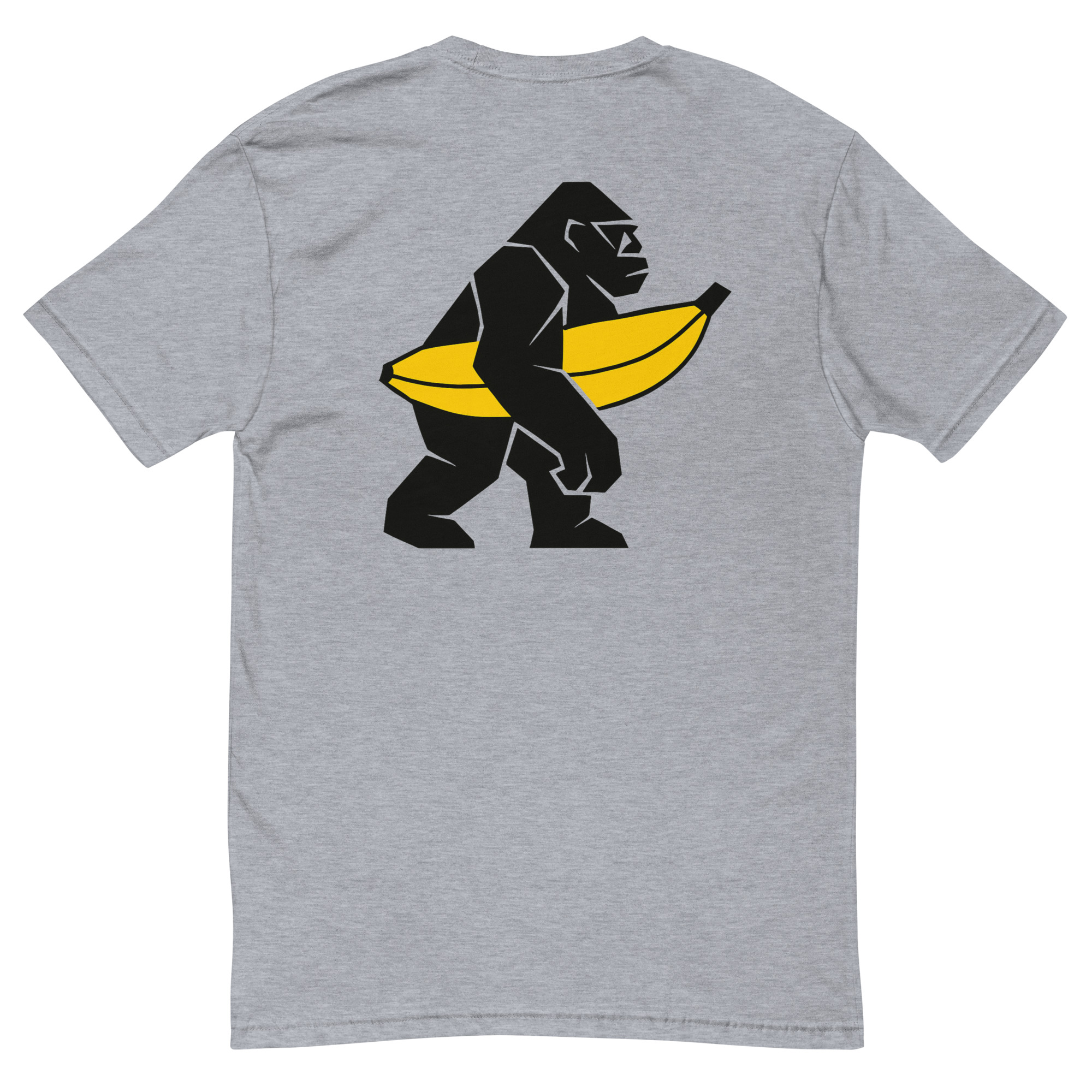 Japanese "Gorira" Embroided Front - Squared Gorilla BackPrint | MEN Short Sleeve T-shirt - Image 26