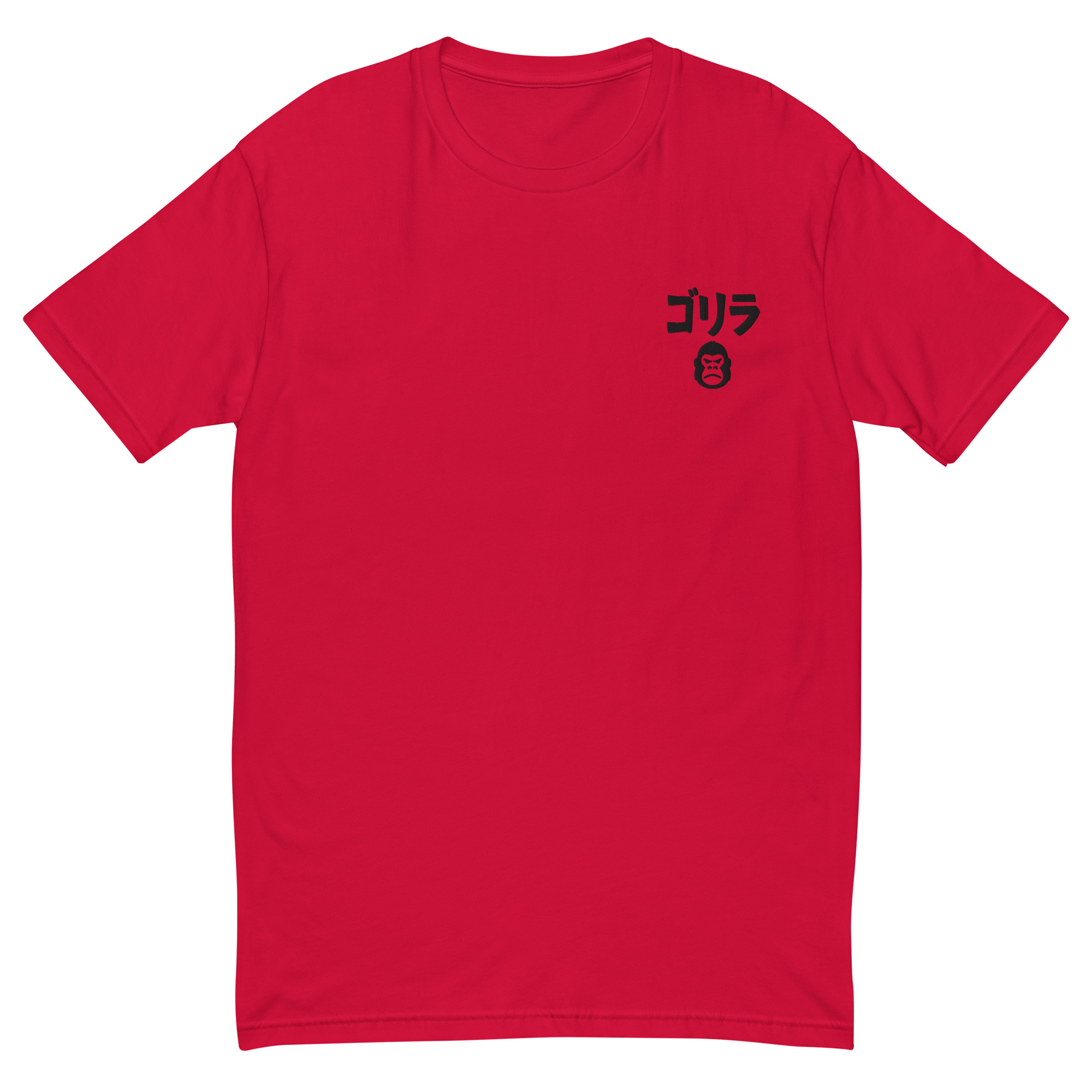 Japanese "Gorira" Embroided Front - Squared Gorilla BackPrint | MEN Short Sleeve T-shirt - Image 32